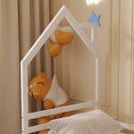 Κρεβατι Παιδικο Houser HM676.03 Τ.montessori Ξυλο Πευκο Λευκο- 190x90εκ - Image 6