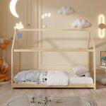 Κρεβατι Παιδικο Pepe HM677.01 Τ.montessori Ξυλο Πευκο Φυσικο- 190x90εκ - Image 4