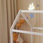 Κρεβατι Παιδικο Pepe HM678.03 Τ.montessori Ξυλο Πευκο Λευκο- 140x70εκ - Image 5