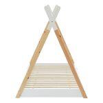 Κρεβατι Παιδικο Munk HM699.03 Τ.montessori Ξυλο Πευκου Φυσικο-Λευκο- 190x90εκ - Image 5