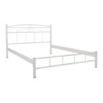 Κρεβατι Σιδερενιο Fylliana Calliope Λευκο Χρωμα 100x210x99εκ (90x200εκ) - Image 2