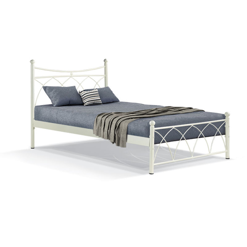 krebati-siderenio-mpez-hermes-150200-4 Κρεβατι Σιδερενιο Fylliana Μπεζ Hermes 150x200εκ - Image 1