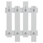 Κρεμαστρα Εισοδου Wesson HM8940.11 Μελαμινη Σε Λευκο 64x4x79υεκ. - Image 3