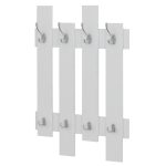 Κρεμαστρα Εισοδου Wesson HM8940.11 Μελαμινη Σε Λευκο 64x4x79υεκ. - Image 4