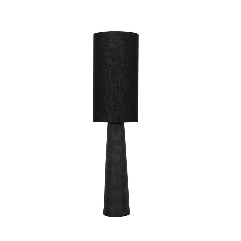 lampa-dapedoy-fylliana-fl127827-me-kapelo-apo-gioyta-mayro-chroma-e27-140ek1767784203 Λαμπα Δαπεδου Fylliana FL127827 Με Καπελο Απο Γιουτα Μαυρο Χρωμα ε27 140εκ - Image 1