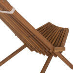 Lounge Σετ Εξ.χωρου 3τμχ Shigan HM10993 Ξυλο Ακακιας--Μαξιλαρi Κεφαλης Σε Μπεζ - Image 6