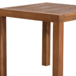 Lounge Σετ Εξ.χωρου 3τμχ Shigan HM10993 Ξυλο Ακακιας--Μαξιλαρi Κεφαλης Σε Μπεζ - Image 9