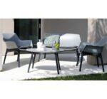 Luxor Grey-Anthracite Lounge Σαλόνι Πλαστικό - Image 2