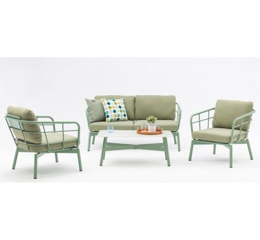 medora-set-4tmch-alouminiou-29976-001 Medora Green σετ 4τμχ Αλουμινίου - Image 1