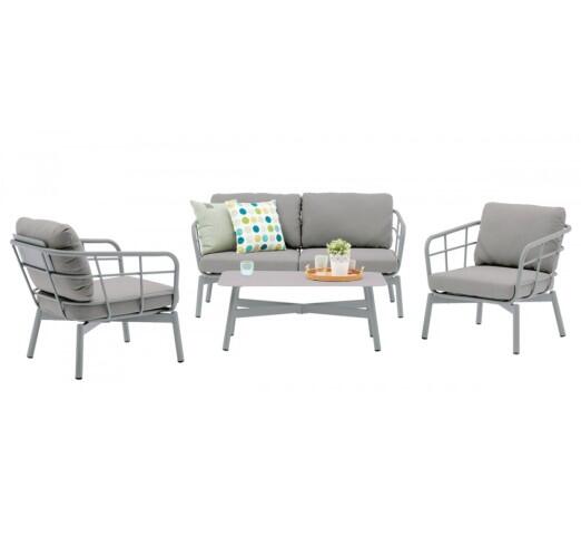medora-set-4tmch-alouminiou-29976-002 Medora Grey σετ 4τμχ Αλουμινίου - Image 1