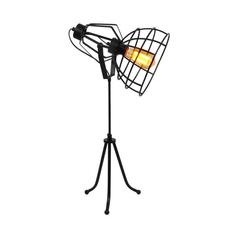 metalliki-epitrapezia-lampa-fylliana-cell-mayro-chroma-30x30x65ek-e271674657901 Μεταλλικη Επιτραπεζια Λαμπα Fylliana Cell Μαυρο Χρωμα 30x30x65εκ E27 - Image 1