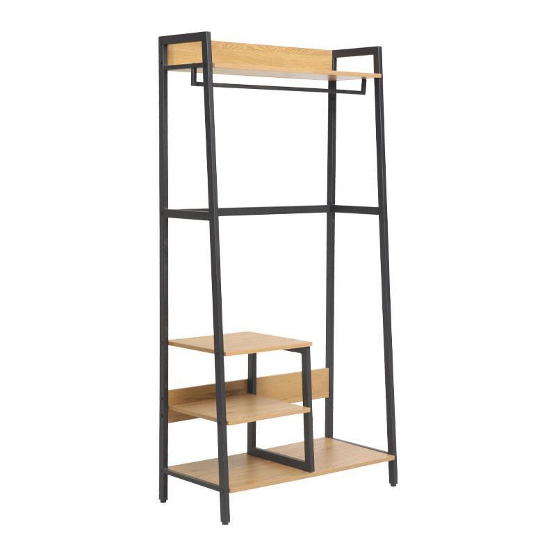 metalliki-kremastra-fylliana-fl1904-sonoma-chroma-84x40x169ek1715776503 Μεταλλικη Κρεμαστρα Fylliana FL1904 Sonoma Χρωμα 84x40x169εκ - Image 1