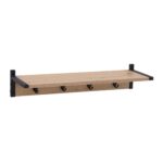 Μεταλλικη Κρεμαστρα Τοιχου Fylliana FL2229 Sonoma Χρωμα 63x20x12εκ