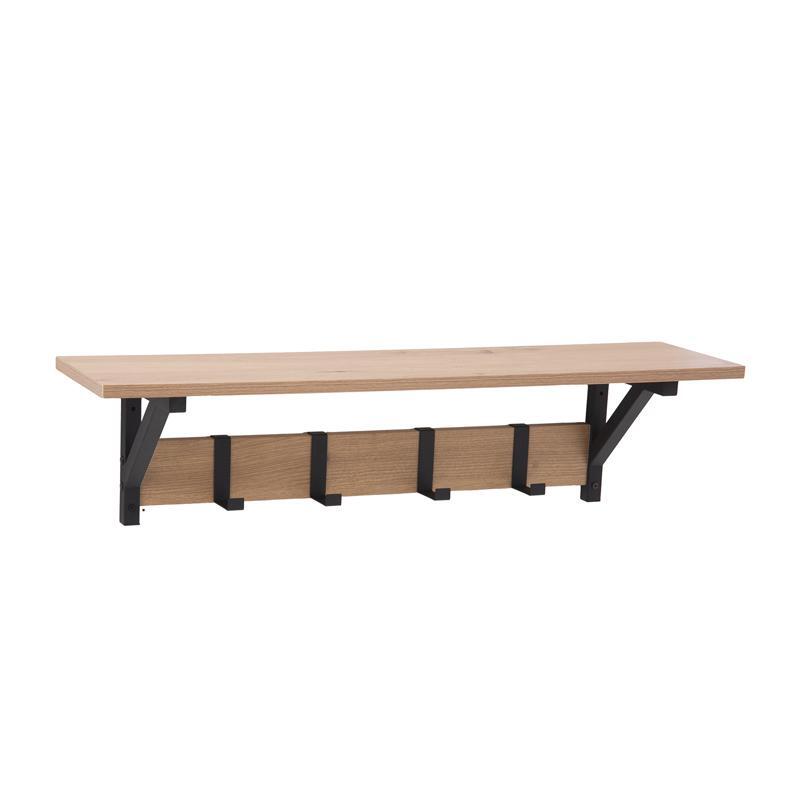 metalliki-kremastra-toichoy-fylliana-fl2230-sonoma-chroma-80x20x20ek1756725902 Μεταλλικη Κρεμαστρα Τοιχου Fylliana FL2230 Sonoma Χρωμα 80x20x20εκ - Image 1