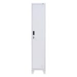 Μεταλλικη Ντουλαπα Fylliana Dakarai Λευκο Χρωμα 38x45x190εκ - Image 3