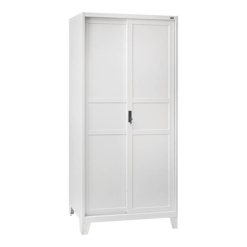 metalliki-ntoylapa-fylliana-evelyn-leyko-chroma-90x40x190ek1783508405 Μεταλλικη Ντουλαπα Fylliana Evelyn Λευκο Χρωμα 90x40x190εκ - Image 1
