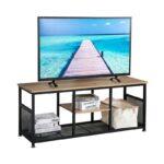 Μεταλλικο Επιπλο Τηλεορασης Fylliana Edge 2195 Sonoma-Artisan Χρωμα 120x40x50εκ - Image 2