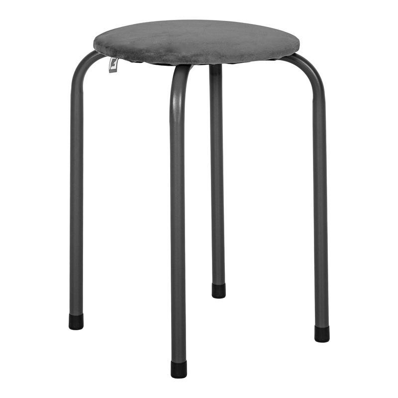 metalliko-skampo-fylliana-529-gkri-chroma-31x45ek1775646905 Μεταλλικο Σκαμπο Fylliana 529 Γκρι Χρωμα 31x45εκ - Image 1