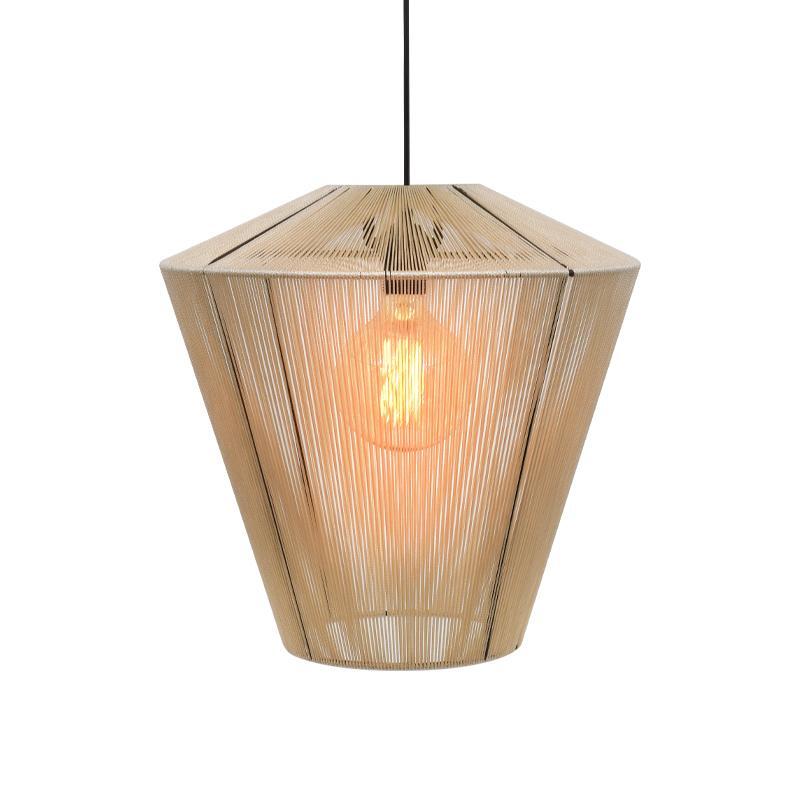 monofoto-fylliana-cord-cream-40x40ek1670396106 Μονοφωτο Fylliana Cord Cream 40x40εκ E27 - Image 1