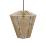 Μονοφωτο Fylliana Cord Cream 40x40εκ E27 - Image 2