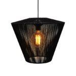 Μονοφωτο Fylliana Cord Μαυρο 40x32εκ ε27