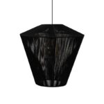 Μονοφωτο Fylliana Cord Μαυρο 50x50εκ E27 - Image 2