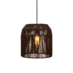 Μονοφωτο Fylliana Cordon 5 Καφε Χρωμα 25x30εκ E27