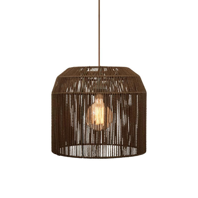 monofoto-fylliana-cordon-5-kafe-chroma-40x40ek1673517604 Μονοφωτο Fylliana Cordon 5 Καφε Χρωμα 40x40εκ E27 - Image 1