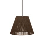 Μονοφωτο Fylliana Cordon 6 Καφε Χρωμα 40x35εκ ε27 - Image 2