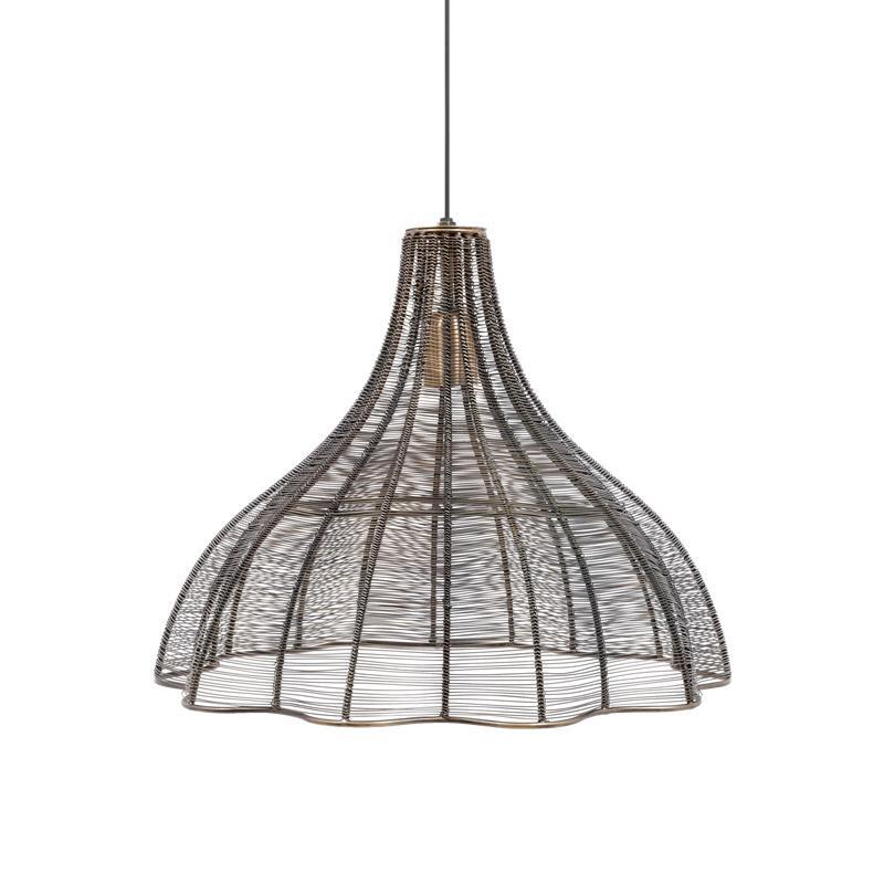 monofoto-metalliko-fylliana-cage-copper-chroma-45x35ek1673351106 Μονοφωτο Μεταλλικο Fylliana Cage Copper Χρωμα 45x35εκ Sls - Image 1