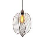 Μονοφωτο Μεταλλικο Fylliana Leaf Copper Χρωμα Μπρονζε 25x13x38εκ Sls - Image 2