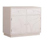 Μπουφες Σειρα Santorini HM18046 MDF Σε Υπολευκο χρωμα-2 Συρταρια & 2 Πορτες 107x38x82,5υεκ.