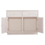 Μπουφες Σειρα Santorini HM18046 MDF Σε Υπολευκο χρωμα-2 Συρταρια & 2 Πορτες 107x38x82,5υεκ. - Image 8