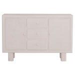 Μπουφες Σειρα Santorini HM18048 MDF Σε Υπολευκο χρωμα-3 Συρταρια & 2 Πορτες 120x38x80υεκ. - Image 3