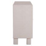 Μπουφες Σειρα Santorini HM18048 MDF Σε Υπολευκο χρωμα-3 Συρταρια & 2 Πορτες 120x38x80υεκ. - Image 4