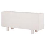 Μπουφες Σειρα Santorini HM18068 MDF Σε Υπολευκο χρωμα-3 Πορτες 140x38x64υεκ. - Image 5