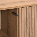 Μπουφες Fylliana Alicante Natural Canella Oak Χρωμα 160x40x84εκ - Image 5