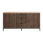 Μπουφες Fylliana Rythmos Sonoma-Wallnut Χρωμα 160x41x80εκ - Image 3