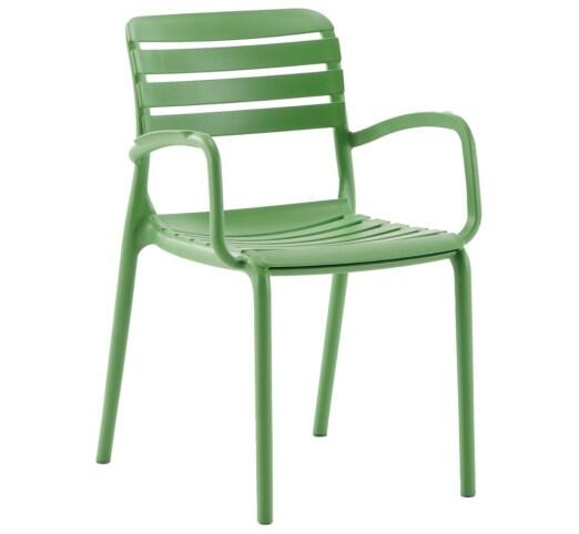 notte-polythrona-polypropylene-45603-117332 Notte Πολυθρόνα Πολυπροπυλενίου Green - Image 1