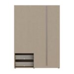 Ντουλαπα Aria Mauvella Oak Χρωμα 145x59x200εκ - Image 5