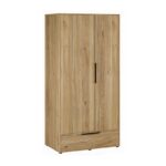 Ντουλαπα Aria Mauvella Oak Χρωμα 99x59x200εκ