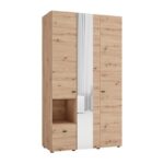 Ντουλαπα Campsie 3k1f1o h207 Artisan Oak Χρωμα 118x52x208εκ