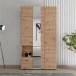 Ντουλαπα Campsie 3k1f1o h207 Artisan Oak Χρωμα 118x52x208εκ - Image 2