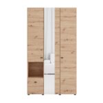 Ντουλαπα Campsie 3k1f1o h207 Artisan Oak Χρωμα 118x52x208εκ - Image 3