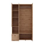 Ντουλαπα Campsie 3k1f1o h207 Artisan Oak Χρωμα 118x52x208εκ - Image 4