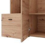 Ντουλαπα Campsie 3k1f1o h207 Artisan Oak Χρωμα 118x52x208εκ - Image 5