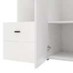 Ντουλαπα Campsie 3k1f1o h207 Λευκο Χρωμα 118x52x208εκ - Image 5