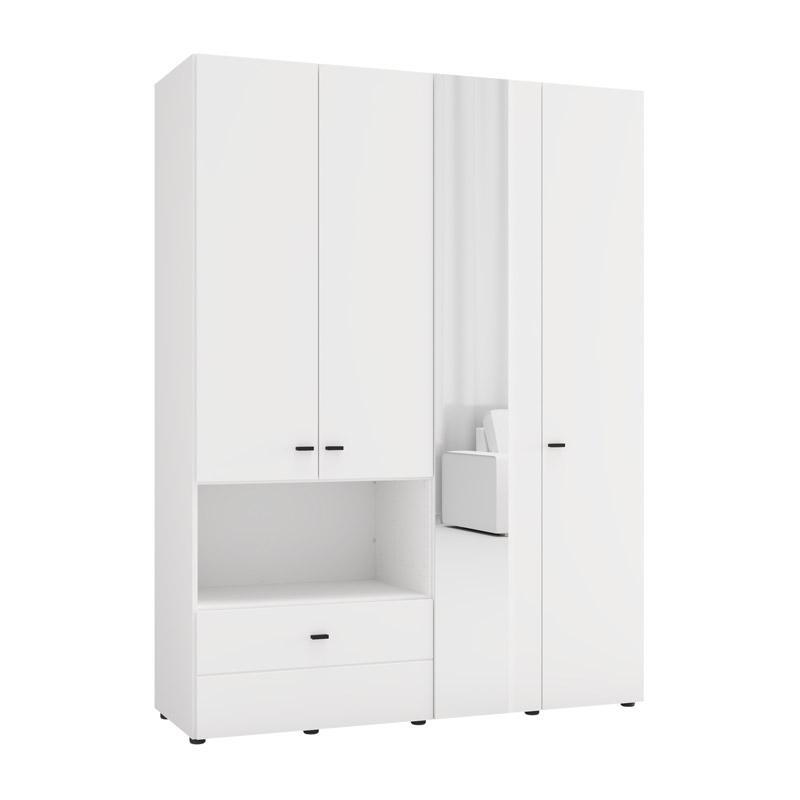 ntoylapa-campsie-4k1f1o-h207-leyko-chroma-155x52x208ek1776674712 Ντουλαπα Campsie 4k1f1o h207 Λευκο Χρωμα 155x52x208εκ - Image 1