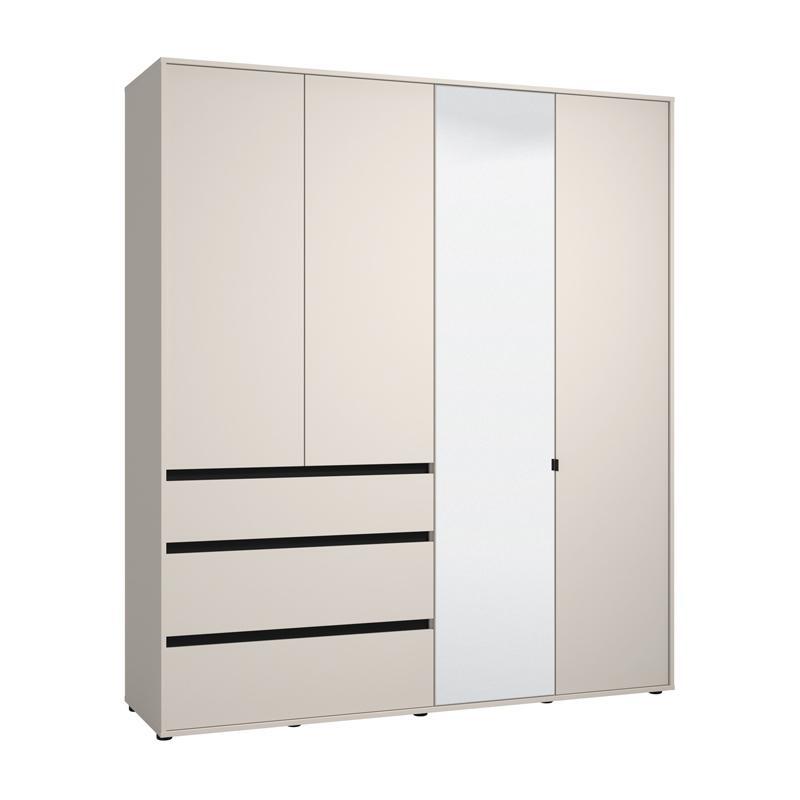 ntoylapa-corbett-4k3f1o-h211-cashmere-mayro-mat-chroma-183x55x211ek1747080332 Ντουλαπα Corbett 4k3f1o h211 Cashmere/Μαυρο Ματ Χρωμα 183x55x211εκ - Image 1