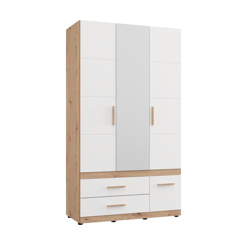 ntoylapa-dillon-3k3f1o-h207-artisan-oak-leyko-117x52x208ek1776941102 Ντουλαπα Dillon 3k3f1o h207 Artisan Oak-Λευκο 117x52x208εκ - Image 1
